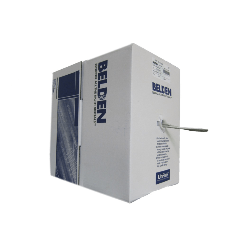 Câble Belden 1583e - RJ45 CAT5e UTP – 100% cuivre – Rigide - 305m