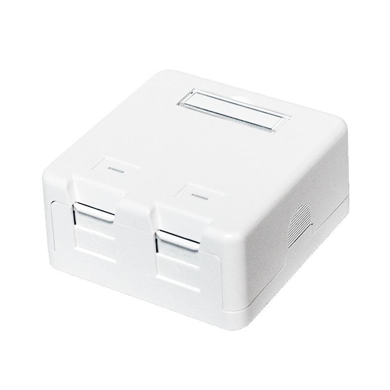 Boîtier média Keystone 2 ports