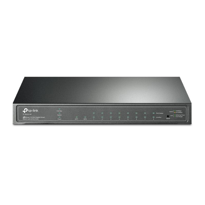 TP Link 10-Ports JetStream 2210P switch géré intelligemment PoE
