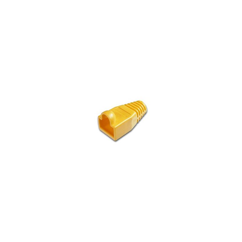 Manchon jaune de câble RJ45