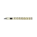 Multiprise 7 prises 19 pouces - Dispositif de protection contre les surtensions - blanc