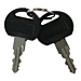 Clé supplémentaire  de verrouillage de porte supplémentaire pour baies de serveur (y compris la clé de réserve)