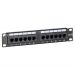 Panneau de brassage de 10 pouces CAT5E UTP - 12 ports