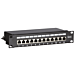 Panneau de brassage de 10 pouces FTP CAT6 - 12 ports