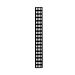 Conduit de câble vertical 18U - largeur 10cm