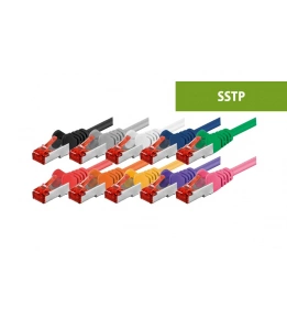 Câbles RJ45 Cat6 S/FTP - 100% cuivre